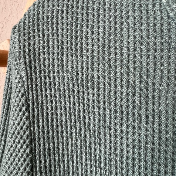 Posh Peanut Arctic Waffle Long Sleeve Henley Twirl Dress - Picture 3 of 4